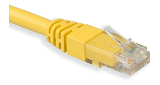 Luxorparts Cat 6 UTP-nettverkskabel 1,0 m - Gul Luxorparts Cat 6 UTP-nettverkskabel 1,0 m - Gul