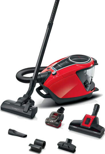 Bosch Serie 8 Poseløs Støvsuger ProAnimal Rød 800W Bosch Serie 8 Poseløs Støvsuger ProAnimal Rød 800W