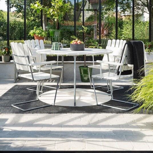 Pappelina Vera matte 180x230 cm one warm grey / vanilla