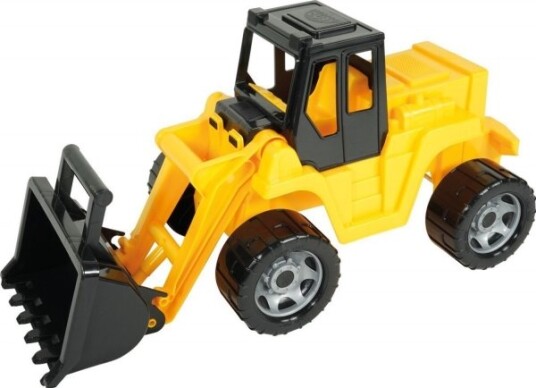 Lena Giga Trucks 02048 Hjullaster Inne/Ute 3 År Plast Sort Gult