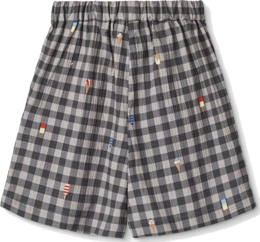 Fliink Polar Shorts Magnet Check Aop (110 / 5 år)