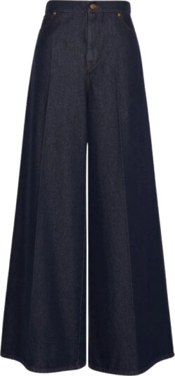 Max Mara Dame Jeans Blå 2XS,