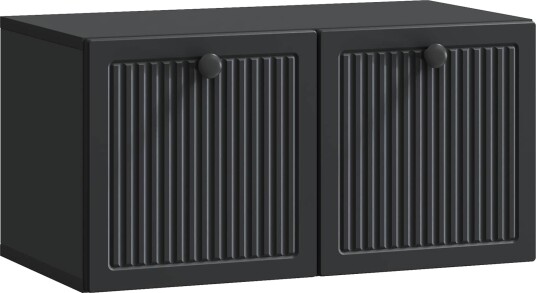  Vegghengt TV skap Svart 59,5 x 31 x 30 cm Konstruert tre