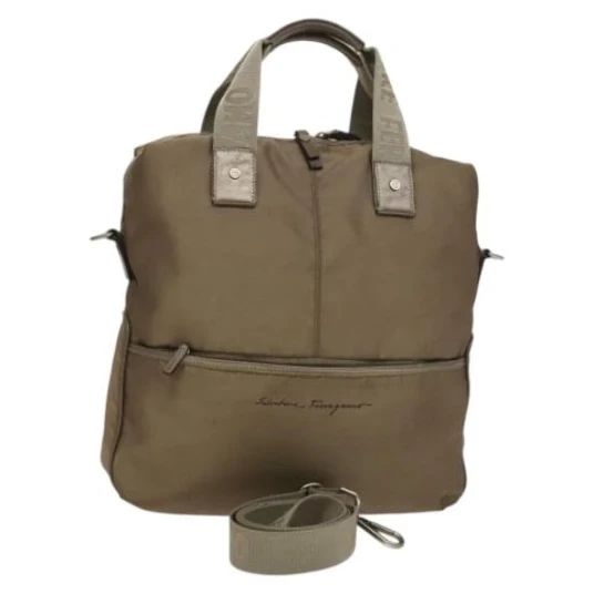Salvatore Ferragamo Dame Beige
