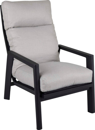 Brafab Slide posisjonslenestol Svart med grå pute Svart Brafab Slide posisjonslenestol Svart med grå pute Svart