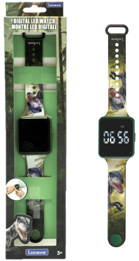 Lexibook - Dinosaurs - LED digital Watch DMW060DINO