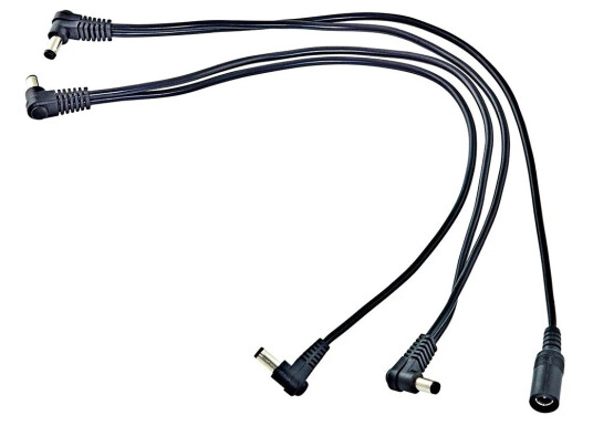 Ortega ODC4 DC Power Splitter Cable 4 pedaler