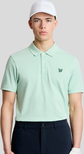 Lyle & Scott Golf Polo Shirt Golf pologenser herre Morning Mint X Large