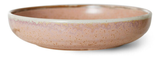 HK Living Home Chef dyp tallerken large Ø 21, 5 cm Rustic pink HK Living Home Chef dyp tallerken large Ø 21, 5 cm Rustic pink