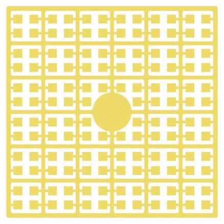 Pixelhobby Midi Perler 255 Ekstra Lys Topaz 2x2mm 140 pixels