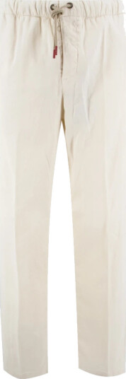 Kiton Herre Bukser Beige W34,