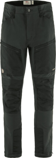 Fjellreven Men's Keb Agile Winter Trousers 56 Regular, Black-Black Fjellreven Men's Keb Agile Winter Trousers 56 Regular, Black-Black