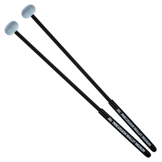 Meinl Mpmm Percussion Mallet Medium Oval Rubber HeadGray