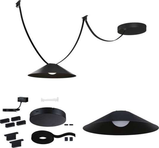 Paulmann Starterset 1 Ampuller Led 3000 K 560 Lm Ip20 Sort