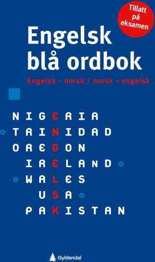 Engelsk blå ordbok Engelsk blå ordbok