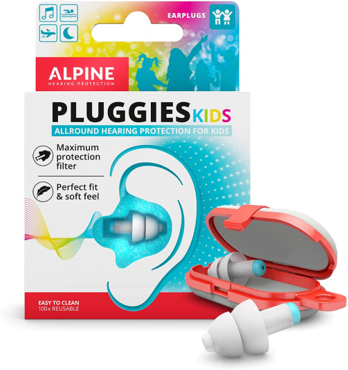 Alpine Hearing Protection Pluggies Kids Earplugs