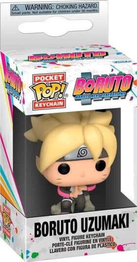 Northix Boruto Uzumaki Pocket POP nøkkelring samleobjekt