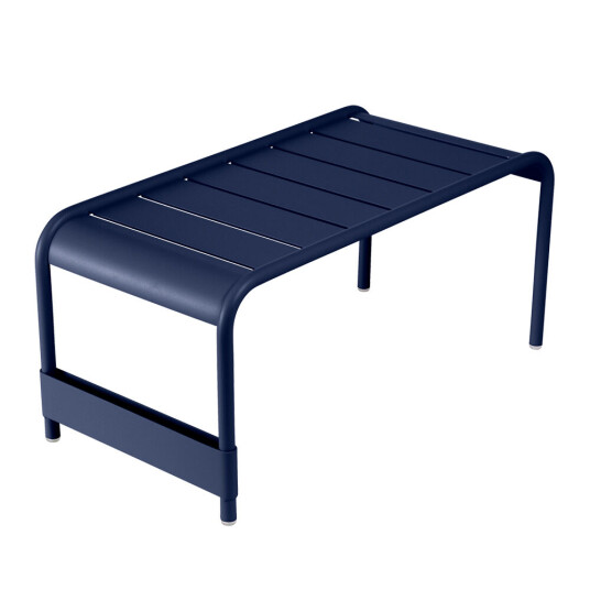 Fermob Luxembourg Large Low Table Deep Blue 92