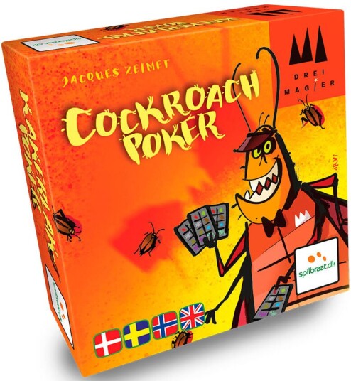 Brettspill Cockroach Poker Norsk utgave
