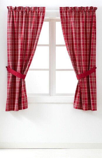 Rutete julegardiner X-mas check 2-pack Rutete julegardiner X-mas check 2-pack