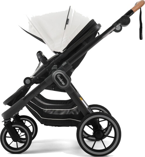 Emmaljunga NXT90 Offroad m/ Sittedel ERGO Leatherette White