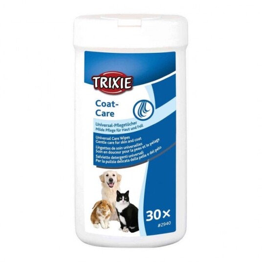 Trixie Våtserviett Til Hund Katt Och Smådyr 30-Pakk Trixie Våtserviett Til Hund Katt Och Smådyr 30-Pakk