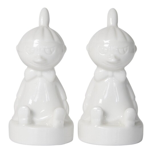 Pluto Design Mummi salt og pepperbøsse 2 stk Lille My hvit Pluto Design Mummi salt og pepperbøsse 2 stk Lille My hvit