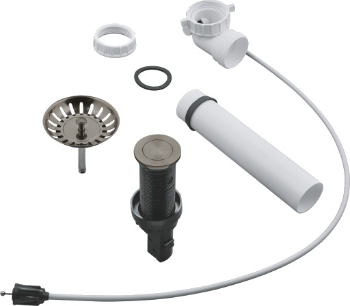 GROHE Avløpssett 1 1/4 med børstet hard grafitt anthracite 35 mm