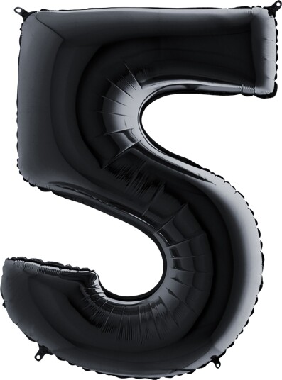 Ballongkungen Tallballong Svart Tall 5 15805BL