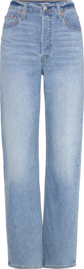 Levi"s® Ribcage Straight Ankle Cool Wi - Blue - 27 x 29
