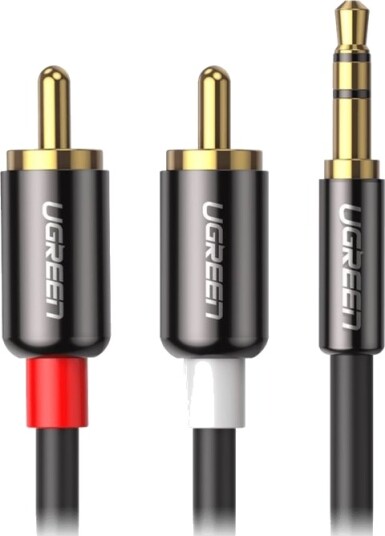 Ugreen Lydkabel Rca Hann Til Mini Phone Stereo 3.5 Mm Hann 5 M Skjermet