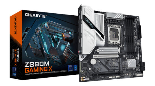 Gigabyte Z890M Gaming X Micro ATX Hovedkort DDR5 LGA1851 PCIe 5.0 Gigabyte Z890M Gaming X Micro ATX Hovedkort DDR5 LGA1851 PCIe 5.0
