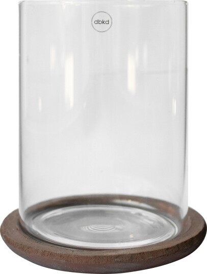 Terra Lyslykte 21,5 cm, Brun