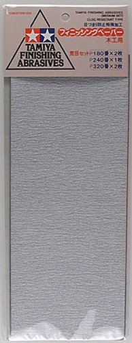 Tamiya 87009 Finishing Abrasives Medium