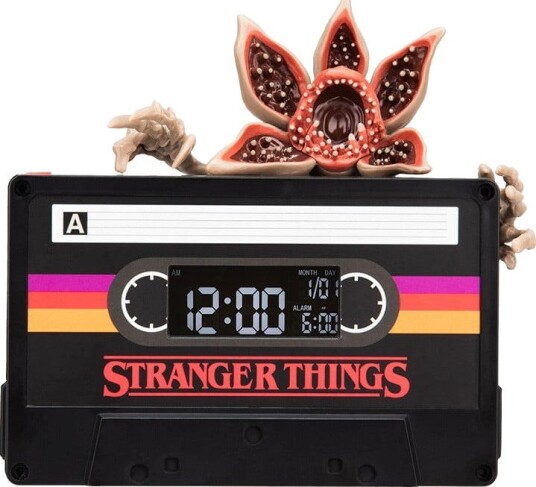Paladone Stranger Things Vekkerklokke - 15 cm - Demogorgon Kassett