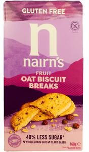 Nairn`s Havre & frukt kjeks 160 g Nairn`s Havre & frukt kjeks 160 g