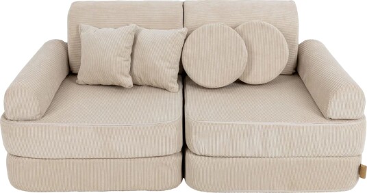 Meowbaby Play Pocket Byggbar Sofa Ecru Meowbaby Play Pocket Byggbar Sofa Ecru