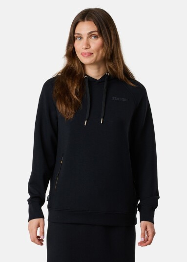 Seaside Lounge Relax Hood W Black 36 Hoodies