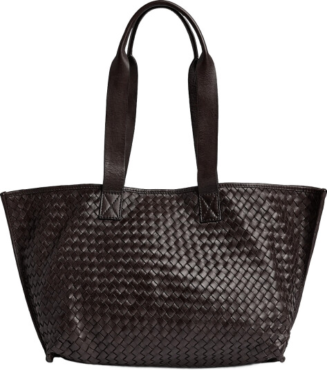 DEPECHE Sofya Shopper - Brown - ONE SIZE