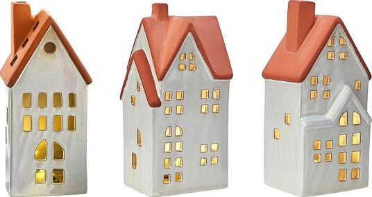 Markslöjd Borddekorasjon Molton 3 sett B/O Hvit Bordlamper
