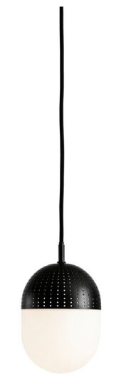 Woud Dot Taklampe Between Sort/ Opal Woud Dot Taklampe Between Sort/ Opal