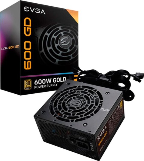 EVGA 600 DG Strømforsyning 80+ Gold 600W