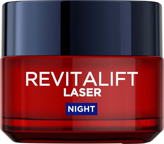 L'Oréal Paris Revitalift Laser Anti-Aging Nattkrem 50ml for Moden Hud L'Oréal Paris Revitalift Laser Anti-Aging Nattkrem 50ml for Moden Hud