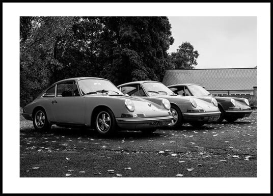 Porsche Classic Plakat Plakat / 30x40cm