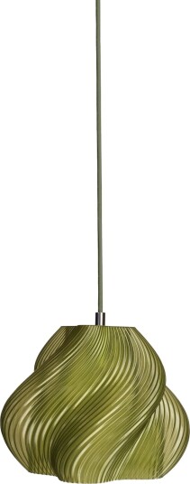 Crème Atelier Soft Serve 01 Taklampe Oliven/ Krom