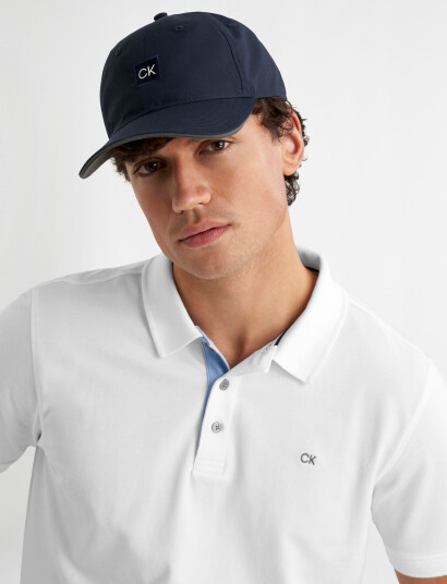 Calvin Klein Golf Microfibre Baseball Cap - Navy - ONE SIZE Calvin Klein Golf Microfibre Baseball Cap - Navy - ONE SIZE