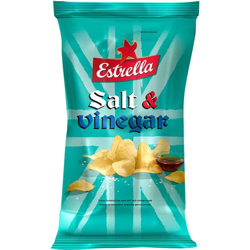 Estrella Salt & Vinäger 175g Estrella Salt & Vinäger 175g