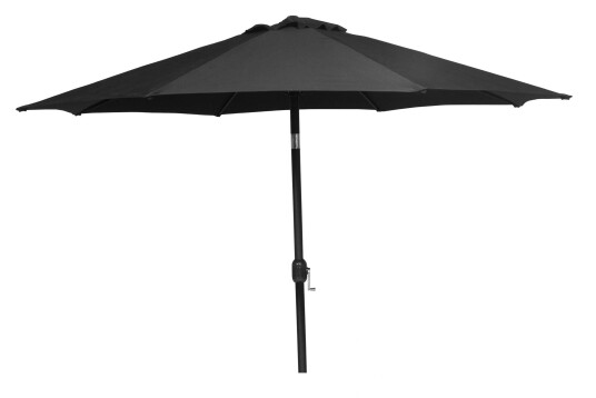 Hillerstorp Parasoll Svart 300 cm Svart Hillerstorp Parasoll Svart 300 cm Svart