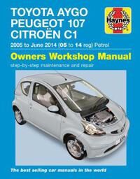 Toyota Aygo, Peugeot 107 & Citroen C1 Petrol ('05-June'14) 05 To 14 Av Peter Gill