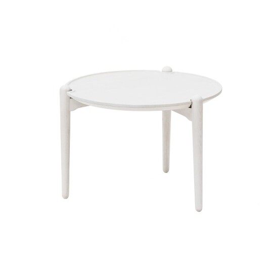 Design House Aria salongbord lavt 37 cm Hvit